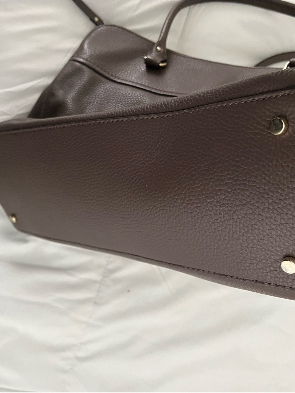 Kate Spade brown pebbled leather handbag - Picture 12 of 15